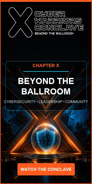 Cyber Warriors Conclave Chapter X — Beyond the Ballroom